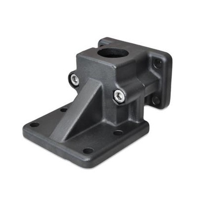 Ganter Norm® - 171-V50-2-SW Fußflansch-Klemmverbinder, Aluminium