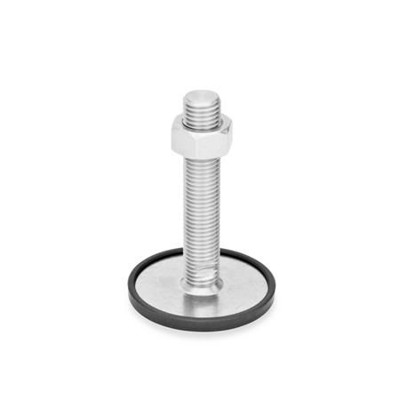 Ganter Norm® - 41-40-M16-150-D1-TK Edelstahl-Stellfüße, Werkstoff Nr. 1.4301 (A2)