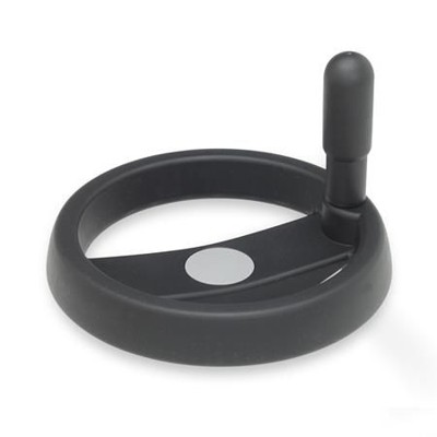 Ganter Norm® - 522-80-K10-R Speichenhandräder, Kunststoff, Buchse Stahl