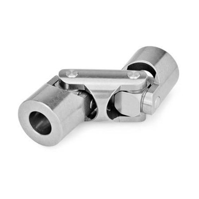 Ganter Norm® - 808-16-K6-34-EG-NI Kreuzgelenke mit Gleitlager, Edelstahl