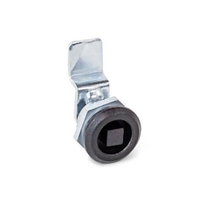 Ganter Norm® - 115.1-VK-13,5-SW Mini-Verriegelungen, Zink-Druckguss, Gehäusebund schwarz
