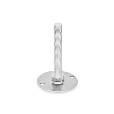 Ganter Norm® - 41-60-M10-60-B0-S Edelstahl-Stellfüße, Werkstoff Nr. 1.4301 (A2)