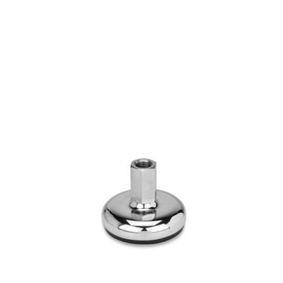 Ganter Norm® - 31-100-M8-42-C3-X Edelstahl-Stellfüße, mit Gummiauflage