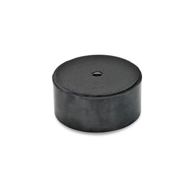 Ganter Norm® - 438.5-19-3-4-B-70 Edelstahl-Distanz- und Fußscheiben, mit Gummiauflage, vulkanisiert
