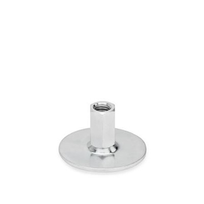 Ganter Norm® - 40-50-M10-28-A0-X Stellfüße, Stahl verzinkt