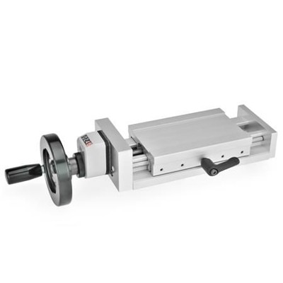 Ganter Norm® - 900-80-220-100-HN-2 Verstellschlitten, Aluminium