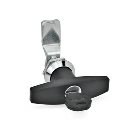 Ganter Norm® - 115-SUT-18 Verriegelungen, abschließbar, verchromt