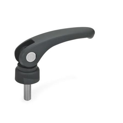 Ganter Norm® - 926.1-79-M8-25-A Exzenterspanner, Kunststoff, mit Edelstahl-Schraube