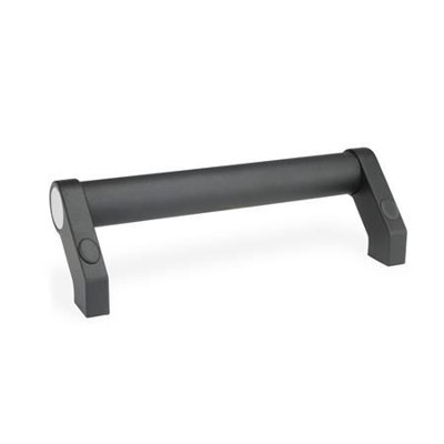 Ganter Norm® - 333-28-350-B-SW Rohrgriffe, Aluminium / Zink-Druckguss