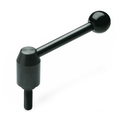 Ganter Norm® - 312-33-M16-80-E Sicherheits-Spannhebel, Stahl
