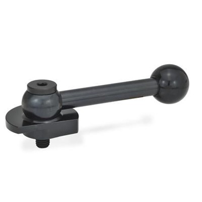 Ganter Norm® - 918.2-40-GV-L Spannriegel, Klemmung nach unten, Stahl
