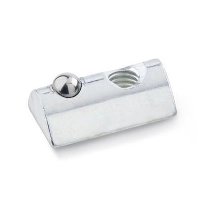 Ganter Norm® - 506.1-8-M3 Muttern für T-Nuten
