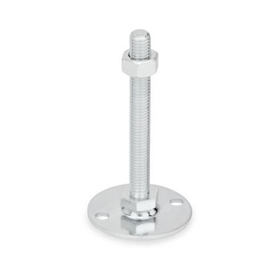 Ganter Norm® - 40-80-M8-40-B0-SK Stellfüße, Stahl verzinkt