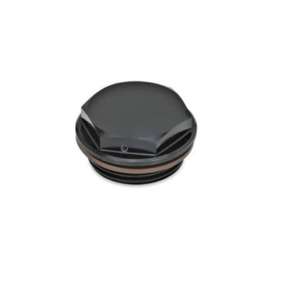 Ganter Norm® - 742-32-G3/4-OSS-2 Verschlussschrauben mit und ohne Symbol, Viton-Dichtung, Aluminium, beständig bi