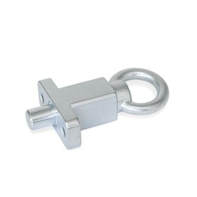 Ganter Norm® - 722.5-14-20-A-ZB Rastbolzen mit Anschraubflansch, rechtwinklig zum Raststift
