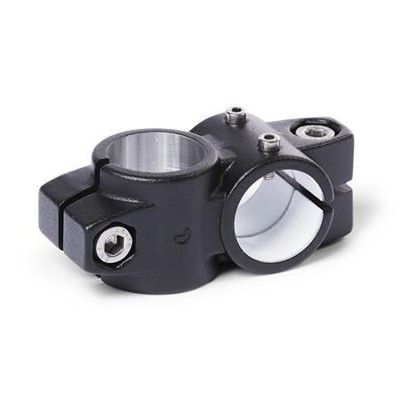 Ganter Norm® - 132.1-G50-B50-65-2-S Kreuz-Verfahrschlitten für Lineareinheiten, Aluminium
