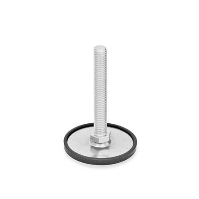 Ganter Norm® - 41-40-M8-63-D1-S Edelstahl-Stellfüße, Werkstoff Nr. 1.4301 (A2)