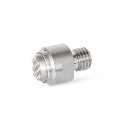 Ganter Norm® - 709.15-50-M20-RH Edelstahl-Pendelelemente, mit Gewindezapfen