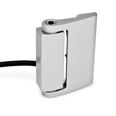 Ganter Norm® - 139.1-49-101-CK-2 Sicherheits-Schaltscharniere mit Anschlusskabel