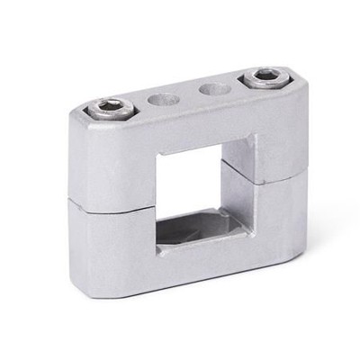 Ganter Norm® - 231-V20-2-BL Rohrschellen, Aluminium