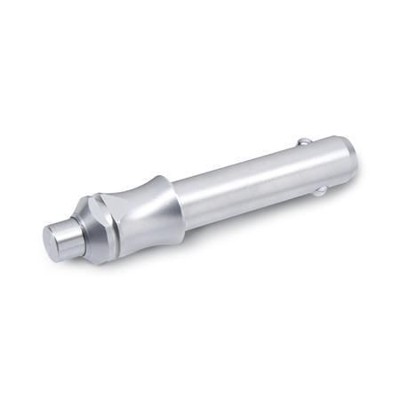 Ganter Norm® - 113.3-5-20 Edelstahl-Kugelsperrbolzen mit Griffmulde, Werkstoff 1.4305