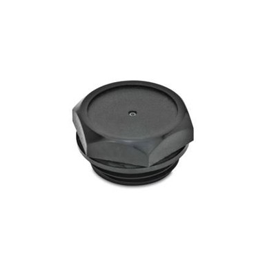Ganter Norm® - 745-M10X1,5-1 Verschlussschrauben, Kunststoff, mit Flachdichtung