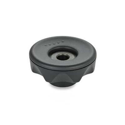Ganter Norm® - 636-70-B12-B-DSG Sterngriffe, Kunststoff