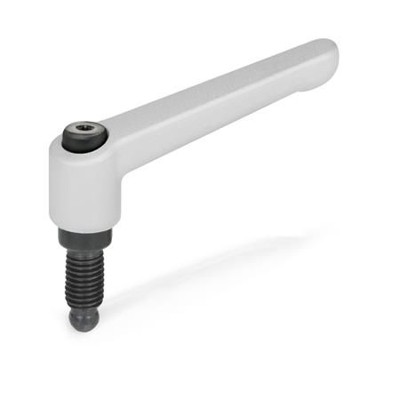 Ganter Norm® - 306-30-M6-32-ZK-SR Verstellbare Klemmhebel, Schraube mit Sonderzapfen