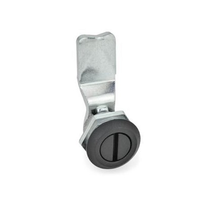 Ganter Norm® - 115-SCH-42-SW Verriegelungen, mit Steckschlüssel, Anschlagring schwarz