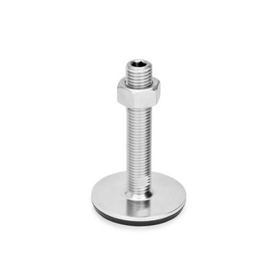 Ganter Norm® - 41-80-M20-250-D3-UK Edelstahl-Stellfüße, Werkstoff Nr. 1.4301 (A2)