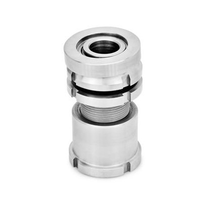 Ganter Norm® - 350.5-70-26-94-NI Edelstahl-Ausgleich-Elemente mit Kugelscheibe, mit Kontermutter