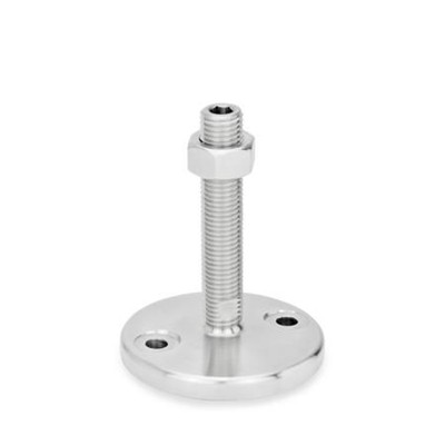 Ganter Norm® - 23-80-M24-200-D0-UK Edelstahl-Stellfüße
