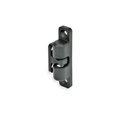 Ganter Norm® - 4490-ZD-38-2-SW Kugelschnäpper, Zink-Druckguss