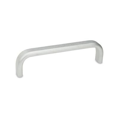 Ganter Norm® - 668-30-362-A-BL Flache Bügelgriffe, Aluminium