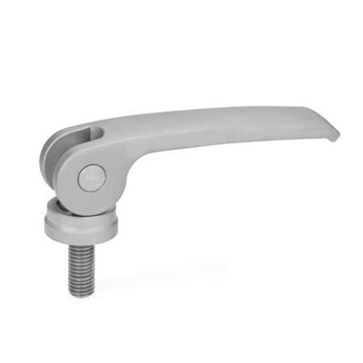 Ganter Norm® - 927.7-82-M6-35-B Edelstahl-Exzenterspanner mit Schraube