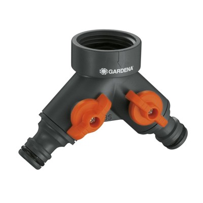 GARDENA - 2-Wege-Ventil für Wasserhähne mit 26,5 mm (G3/4)-Gewinde