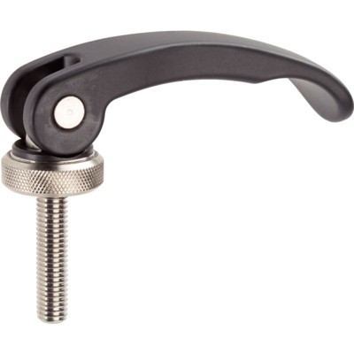 HALDER - Exzenterschnellspanner, mit Schraube/mit Schraube, einstellbar