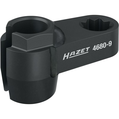 HAZET - Abgassonden Einsatz 4680-9 ∙ 1/2"Außen Sechskant Profil ∙ SW 19