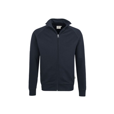 HAKRO - Sweatjacke College 606, tinte, Größe 2XL