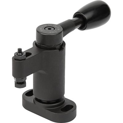 KIPP - SCHWENKSPANNER RECHTS, MINI, VERGÜTUNGSSTAHL, FH=200*, X=31,7