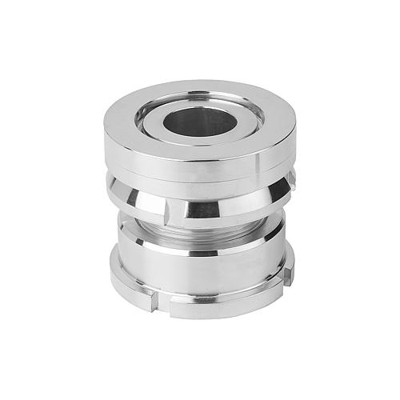 KIPP - Höhenverstell-Element mit Kugel-Ausgleichsscheibe, D=9 Vergütungsstahl, D2=32