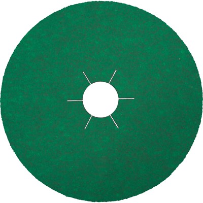 KLINGSPOR - Fiberscheibe FS 966 Multibindung Keramik, 180 x 22mm Korn 24 Sternloch, 25 Stück