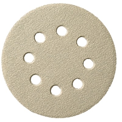 KLINGSPOR - PS 33 BK Scheiben kletthaftend, 125 mm Korn 220 Lochform GLS5
