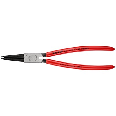 KNIPEX® - Innen-Sicherungsringzange 44 11 J3 gerade kunststoffüberz. 40-100mm