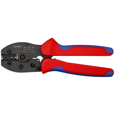 KNIPEX® - Crimpzange PreciForce® 97 52 34 SB brüniert Mehrkomp. 0,1-2,5mm² 220mm
