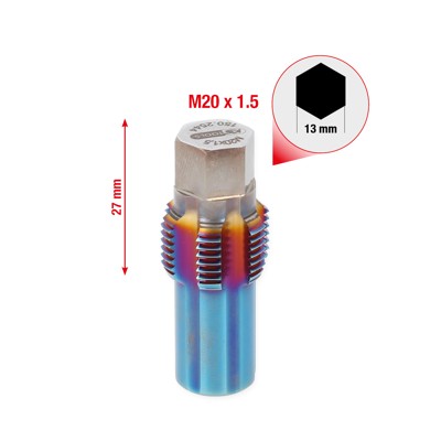 KSTOOLS® - Gewindeschneider mit Führungsbolzen für NOX-Sensoren, M20x1,5