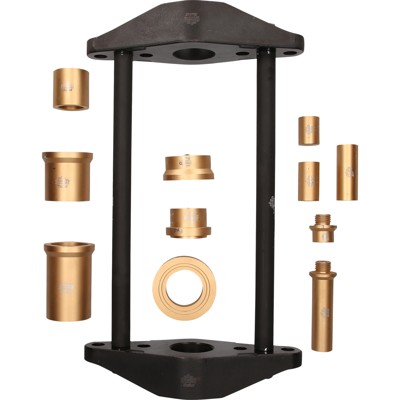 KSTOOLS® - Universal-Satz zum Auswechseln von Achsschenkelbolzen 45 t, 12-teilig