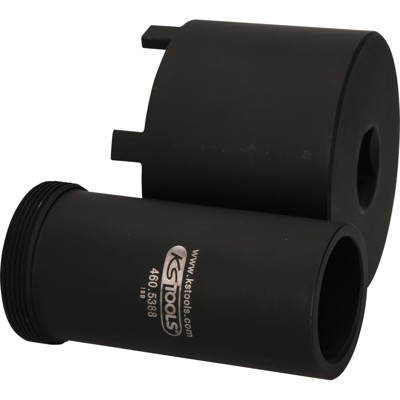 KSTOOLS® - Nutmuttern-Schlüssel-Satz mit Führungsrohr für Mercedes, Ø 75 mm, 2-teilig