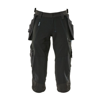 MASCOT® - Dreiviertel-Hose mit Hängetaschen ADVANCED, Schwarz, Größe C49