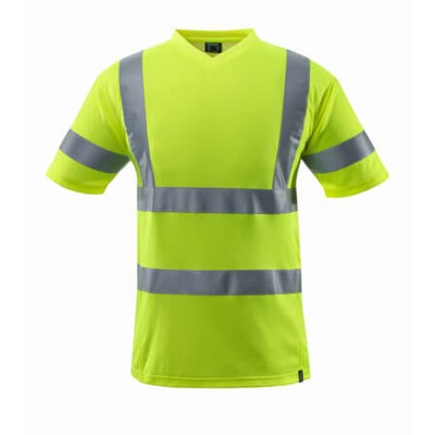 MASCOT® - T-Shirt SAFE CLASSIC, hi-vis Gelb, Größe 3XL